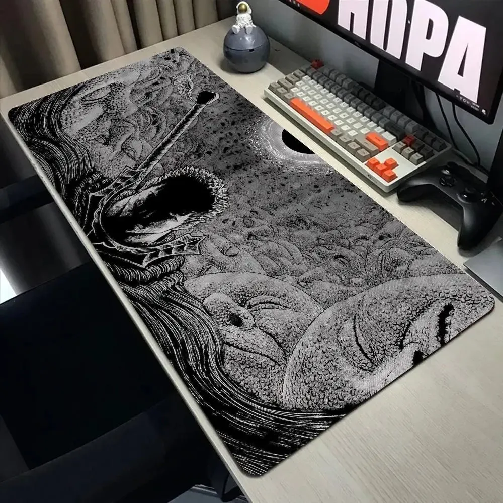 BLACK SWORDSMAN GAMING MOUSE PAD