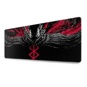 BLACK SWORDSMAN GAMING MOUSE PAD