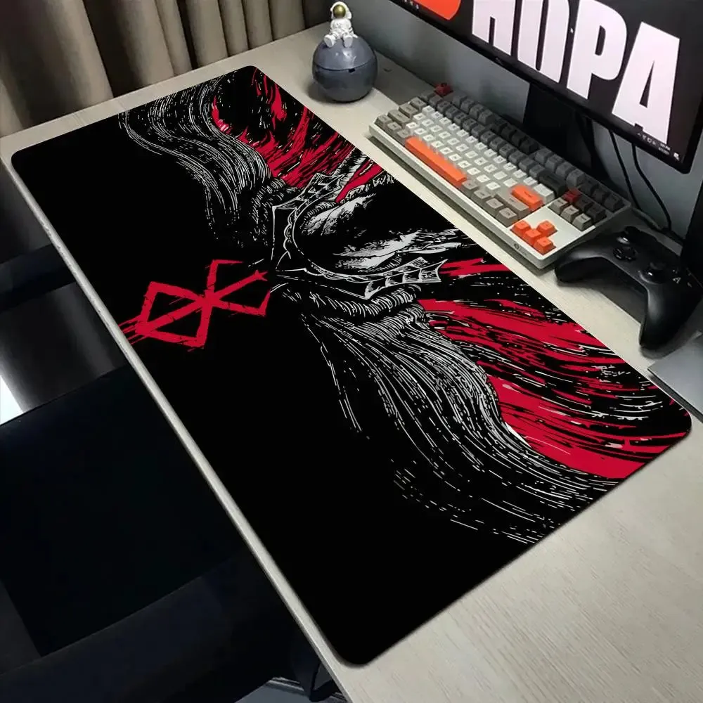 BLACK SWORDSMAN GAMING MOUSE PAD