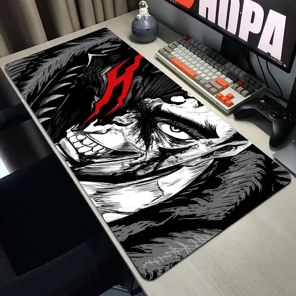 BLACK SWORDSMAN GAMING MOUSE PAD