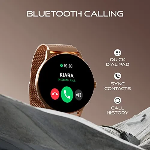 BlackTree Ultra Luxury Stainless Steel,Smartwatch, with AI Voice Assistant .