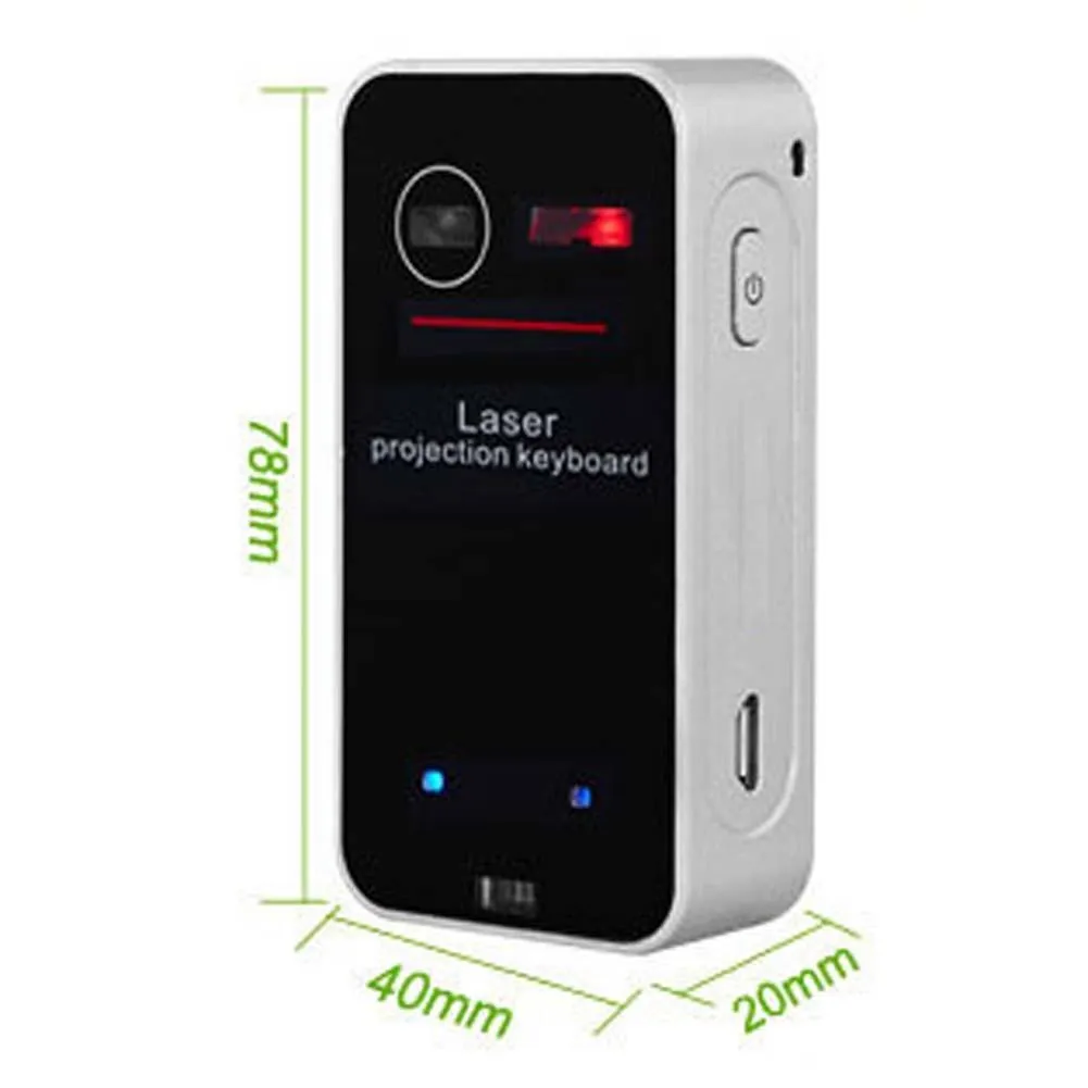 Bluetooth Wireless Virtual Laser Keyboard