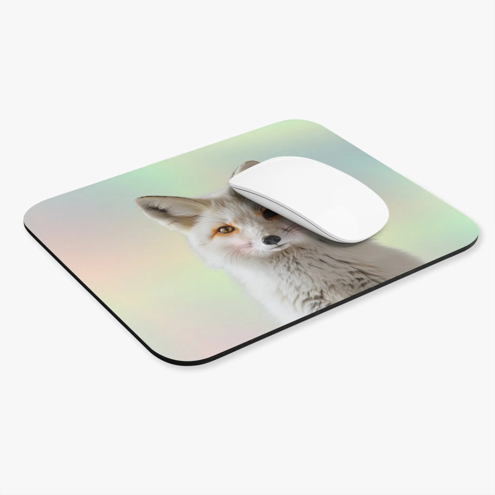 Blushing Fox Mouse Pad