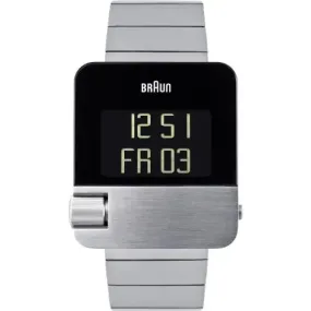 Braun Silver And Black Prestige Watch BN0106SLBTG