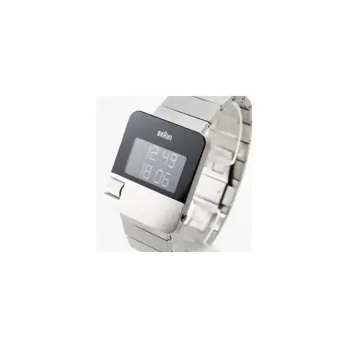 Braun Silver And Black Prestige Watch BN0106SLBTG