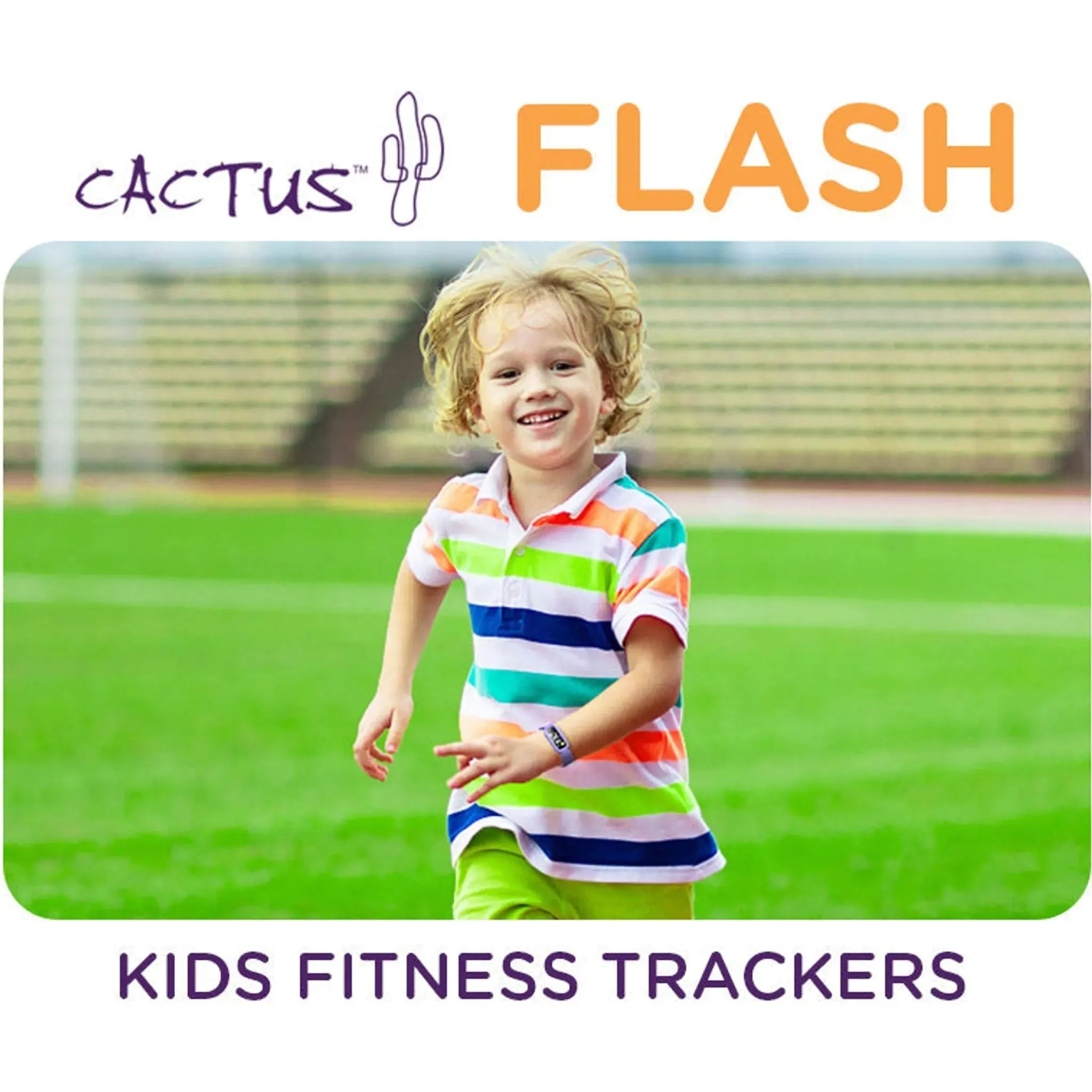 Cactus - Flash - Kids Fitness Activity Tracker - Red