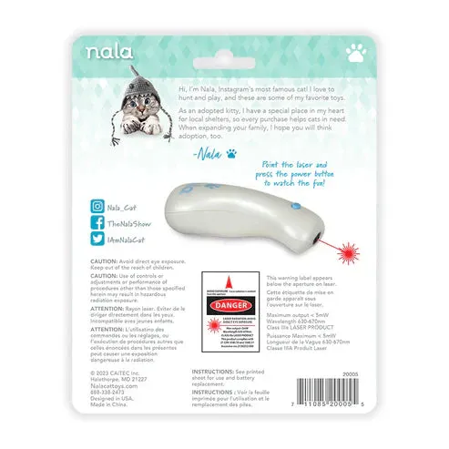 CAITEC Hero Nala Fitkitty Laser Pointer Cat Toy (Small)