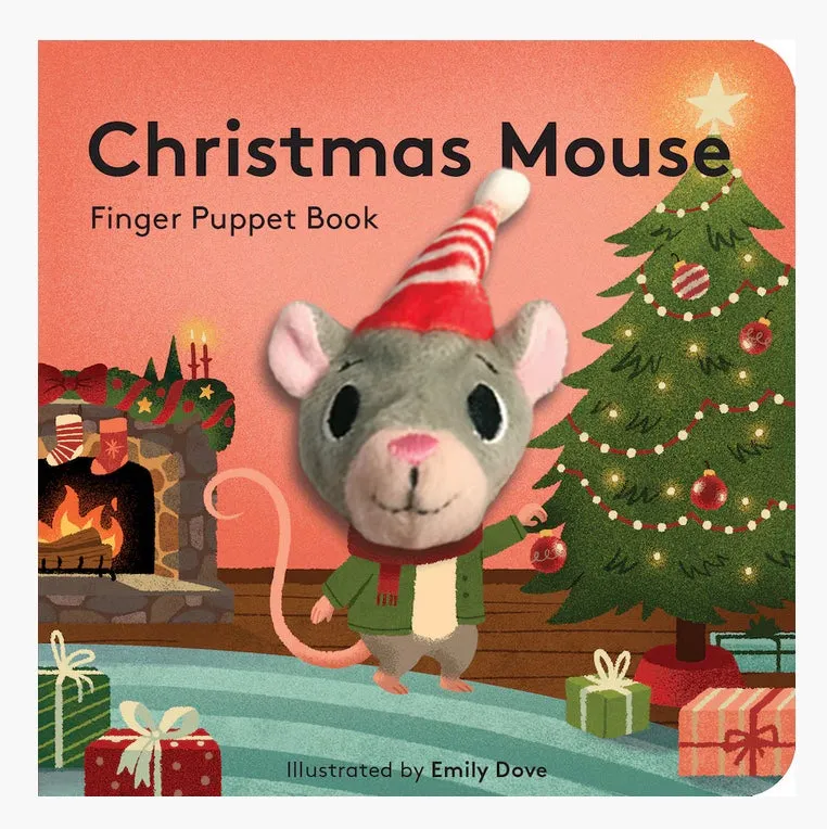 christmas mouse | finger puppet book