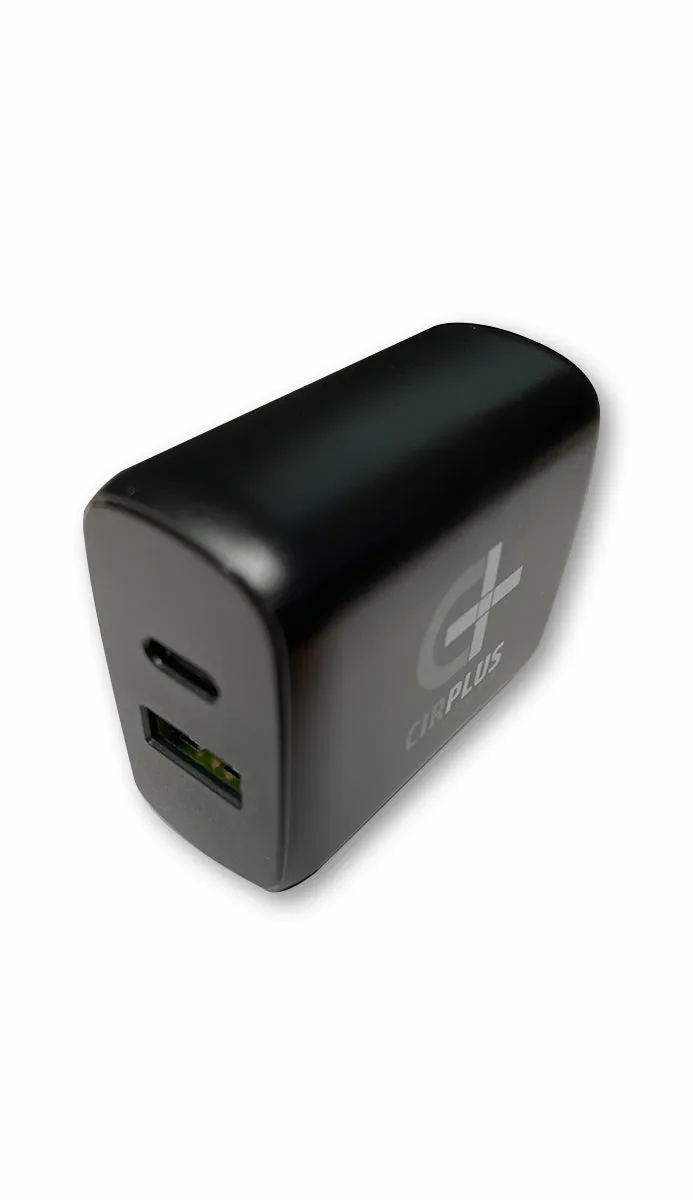 Cirplus Power 25W Dual USB C/A Power Adapter