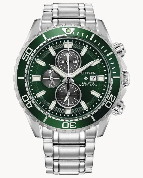 Citizen Promaster Dive Green Dial Watch CA0820-50X