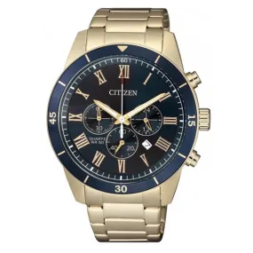 Citizen Quartz Blue/Rose Gold Watch AN8169-58L