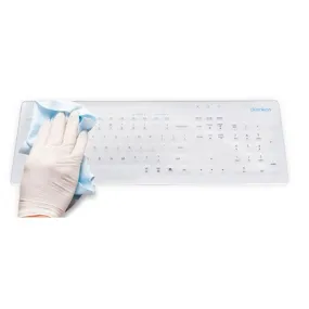 Cleankeys CK4-17 Wired Medical Keyboard