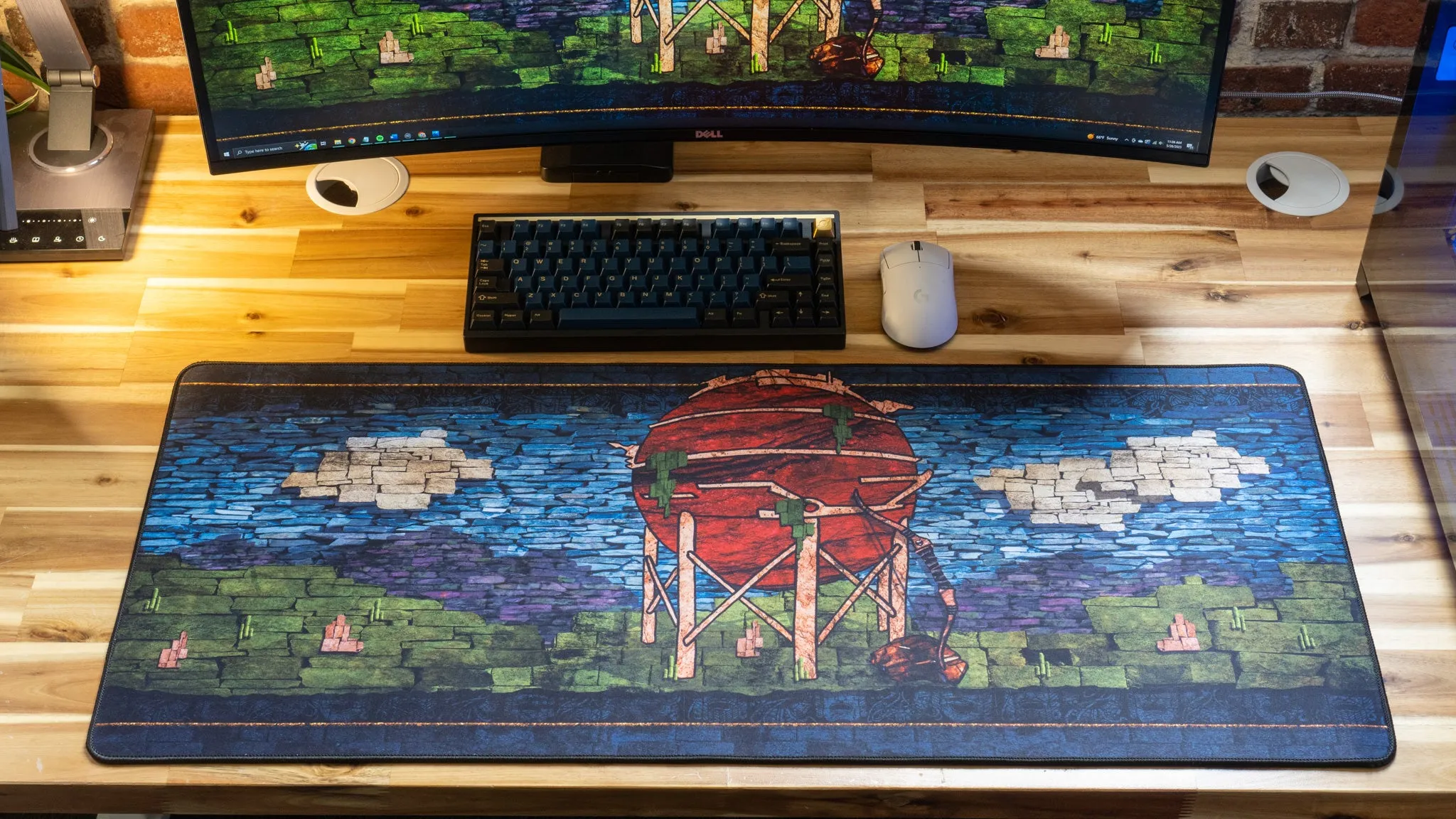 CoconutB "ANCIENT OOKS" Content Creator Collaboration Limited Edition Rust Gaming XL Mouse Pad