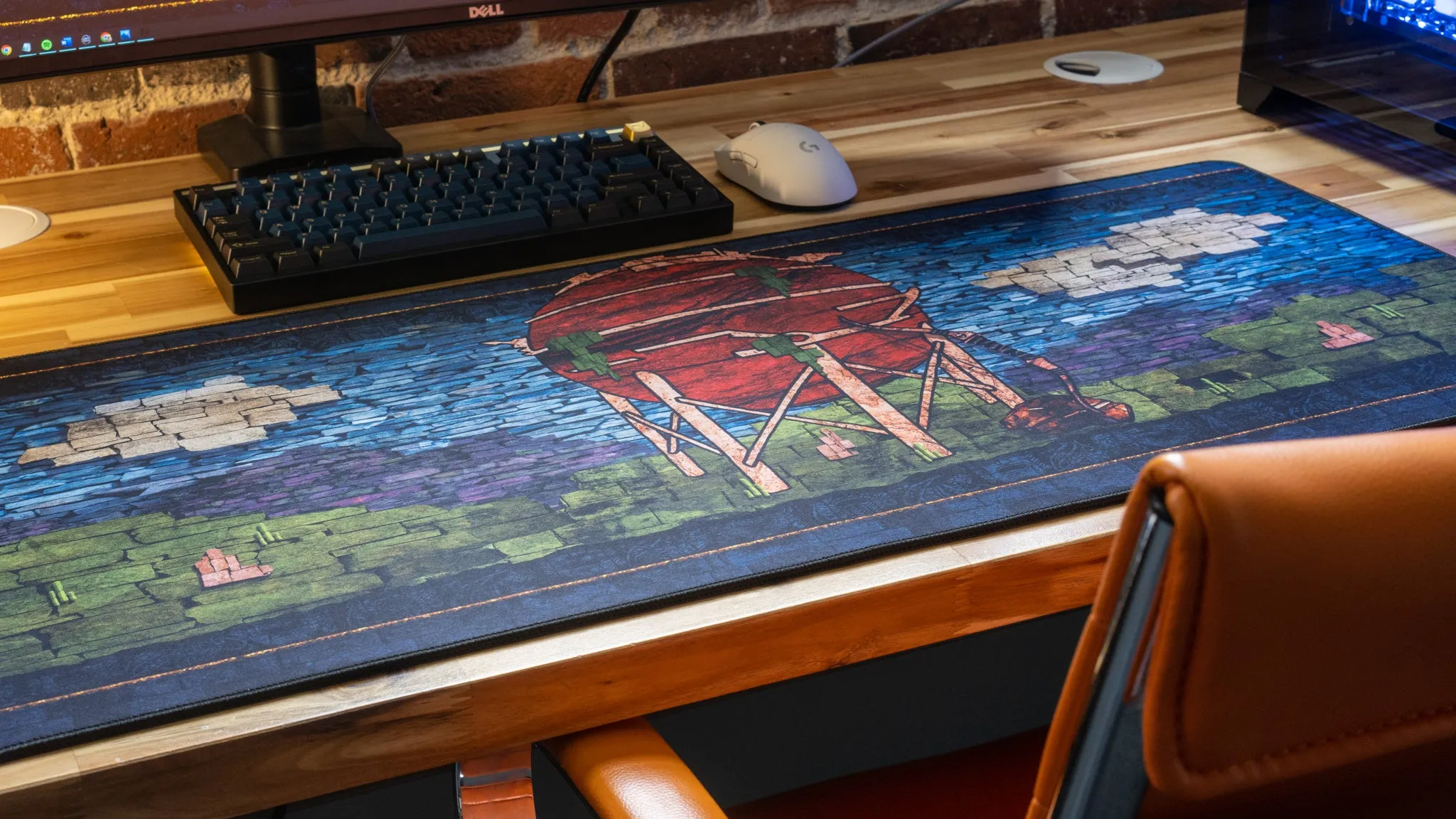 CoconutB "ANCIENT OOKS" Content Creator Collaboration Limited Edition Rust Gaming XL Mouse Pad