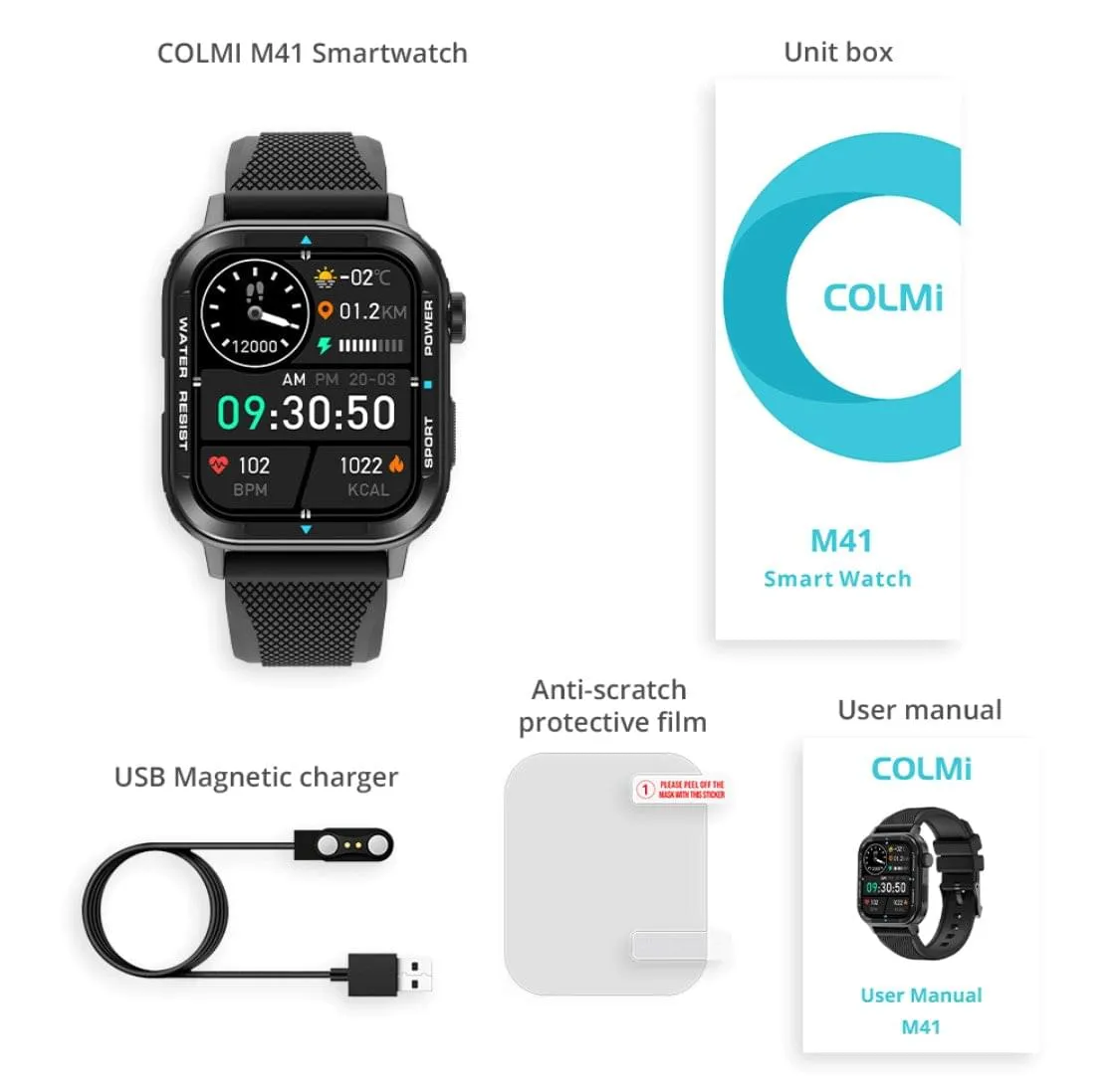 Colmi M41 Black