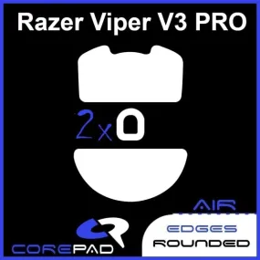 Corepad Skatez AIR Mouse Feet for Razer Viper V3 Pro