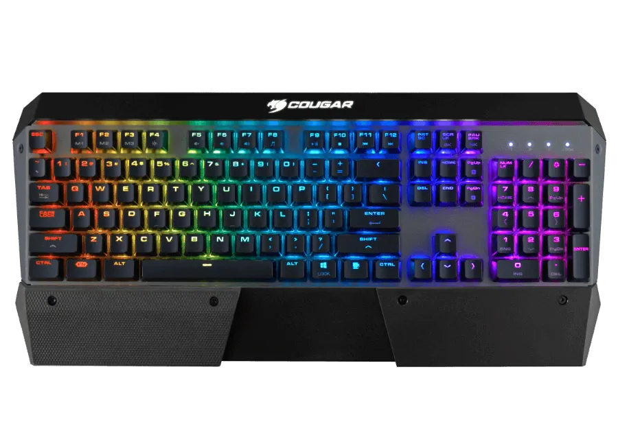 Cougar Attack X3 RGB-BL - Cherry MX Mechanical Switch  (Blue Switch) 背光青軸機械式鍵盤 (黑色)