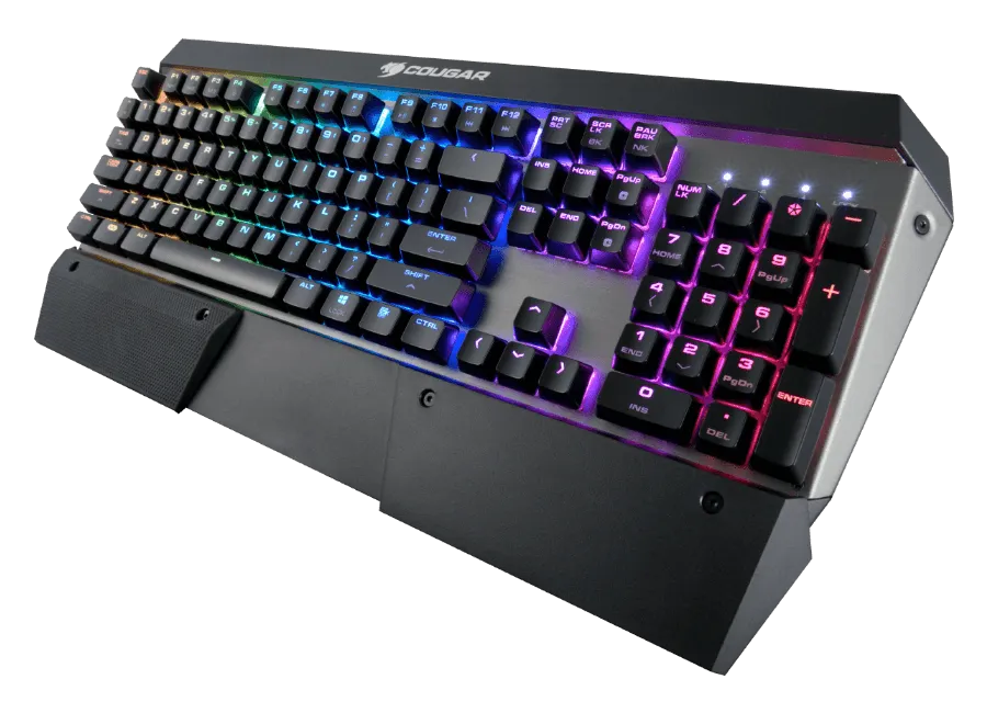 Cougar Attack X3 RGB-BL - Cherry MX Mechanical Switch  (Blue Switch) 背光青軸機械式鍵盤 (黑色)