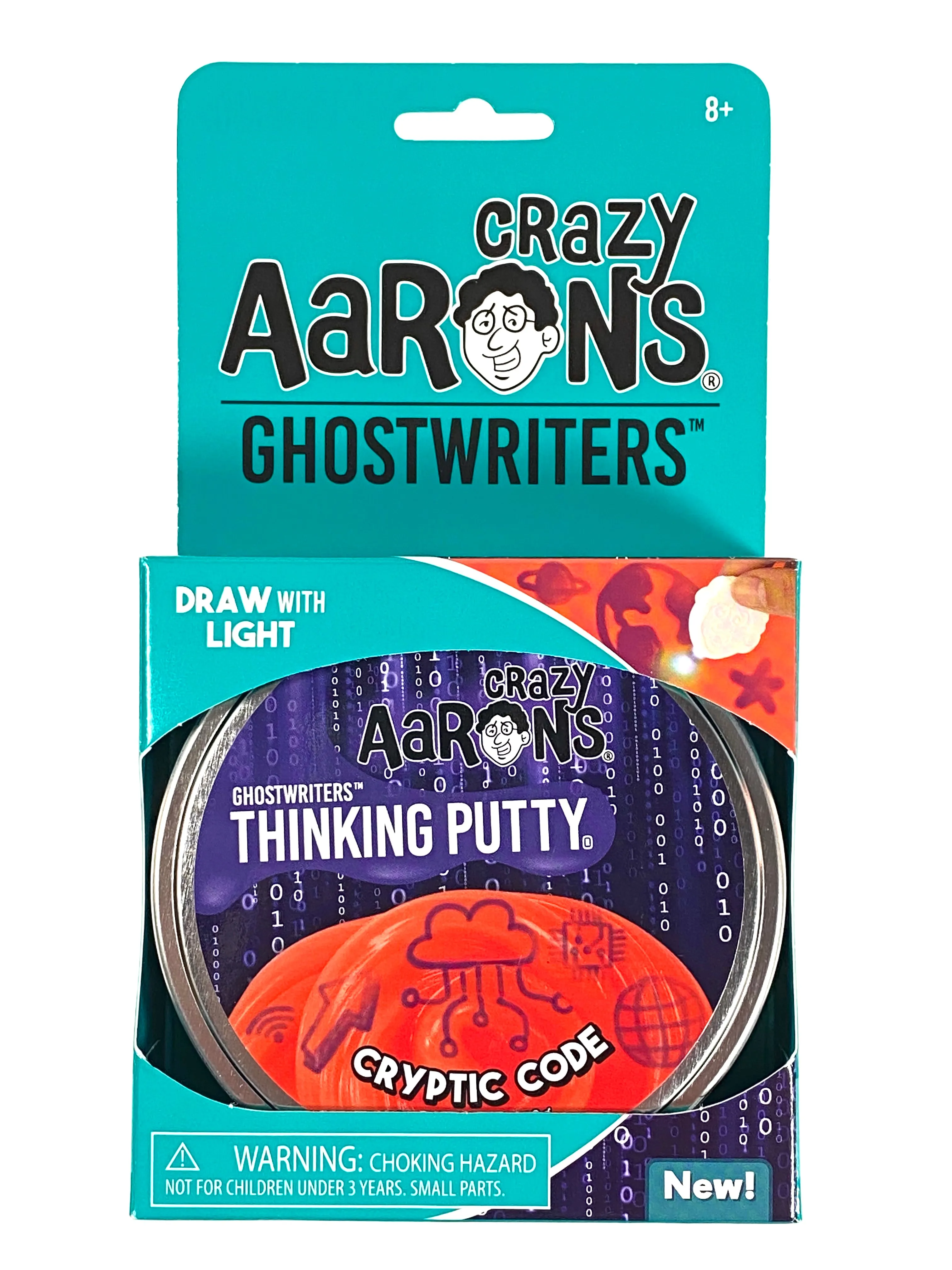 Crazy Aaron's Cryptic Code - Ghostwriters Thinking Putty