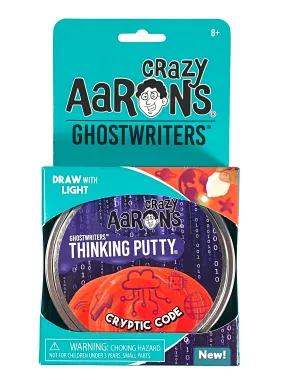 Crazy Aaron's Cryptic Code - Ghostwriters Thinking Putty