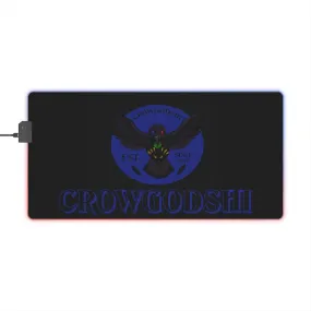 Crowgodshi LED Mouse Pad, DUKE BLUE