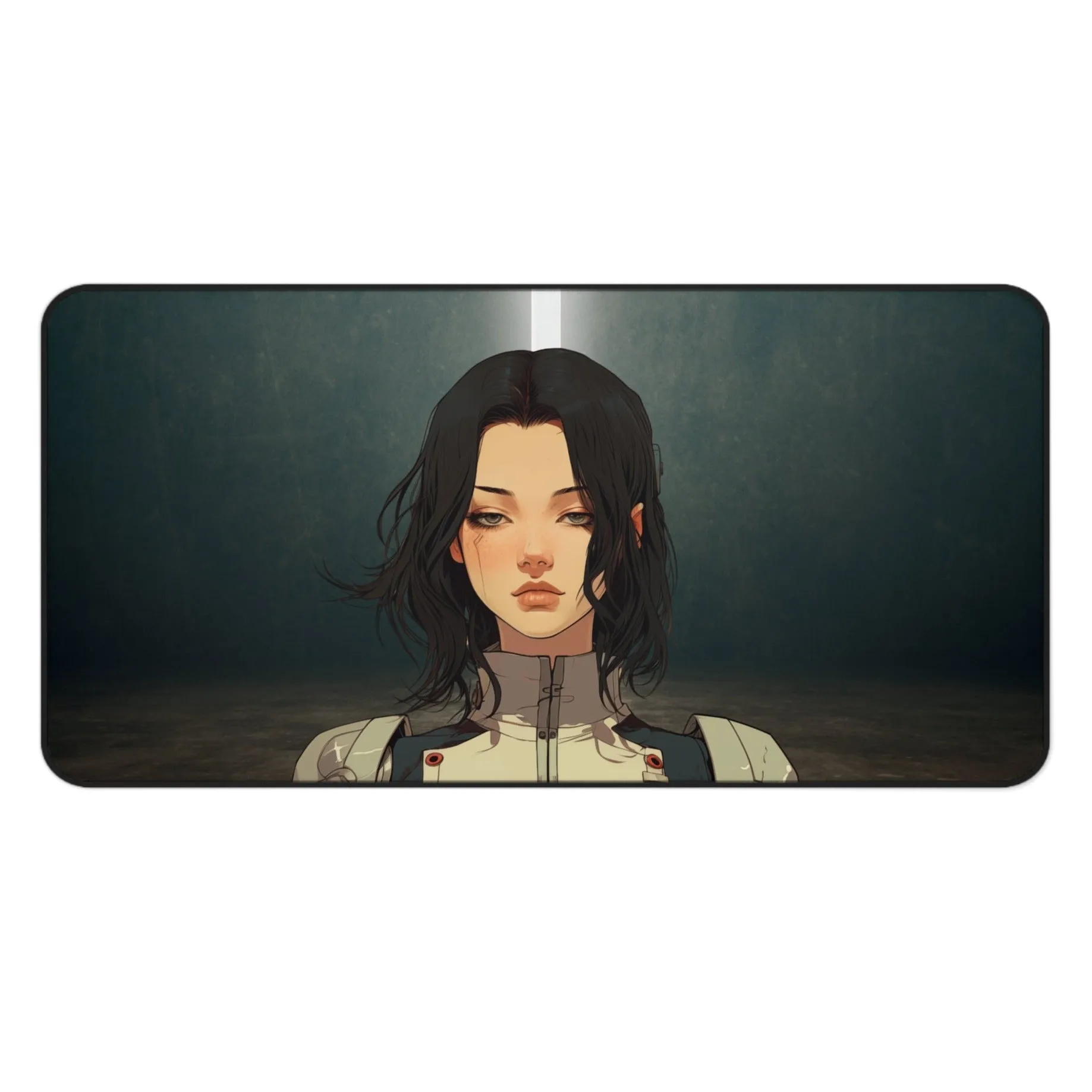 Cyborg Girl Gaming Large Mouse Pad