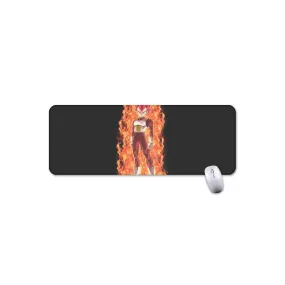 DBZ Vegeta Super Saiyan God Whis Symbol Fire Aura Streetstyle Mouse Pad