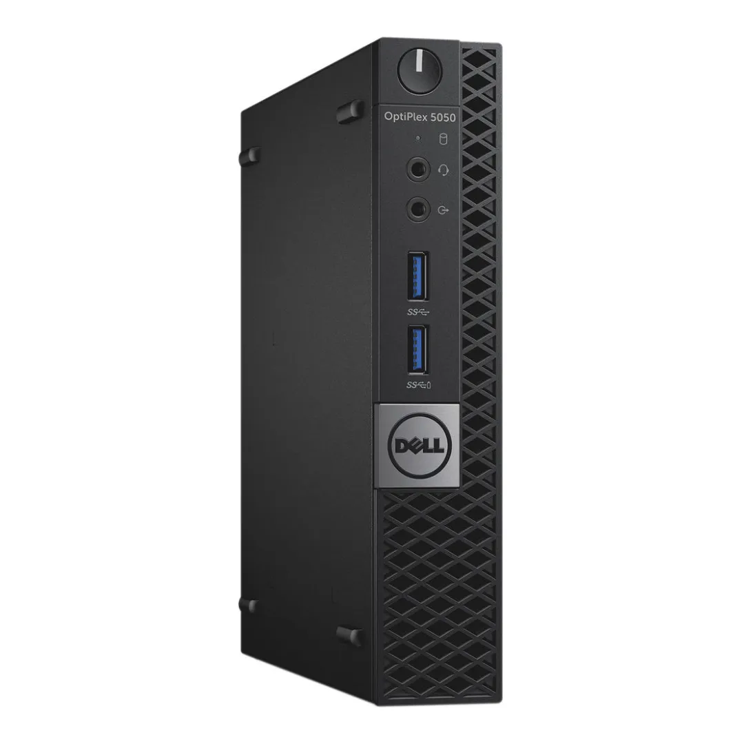 Dell OptiPlex 5050, Micro Desktop, Intel Core i7-6700T, 2.8GHz , 8GB RAM, 256GB SSD, Windows 10 Pro - Grade A Refurbished