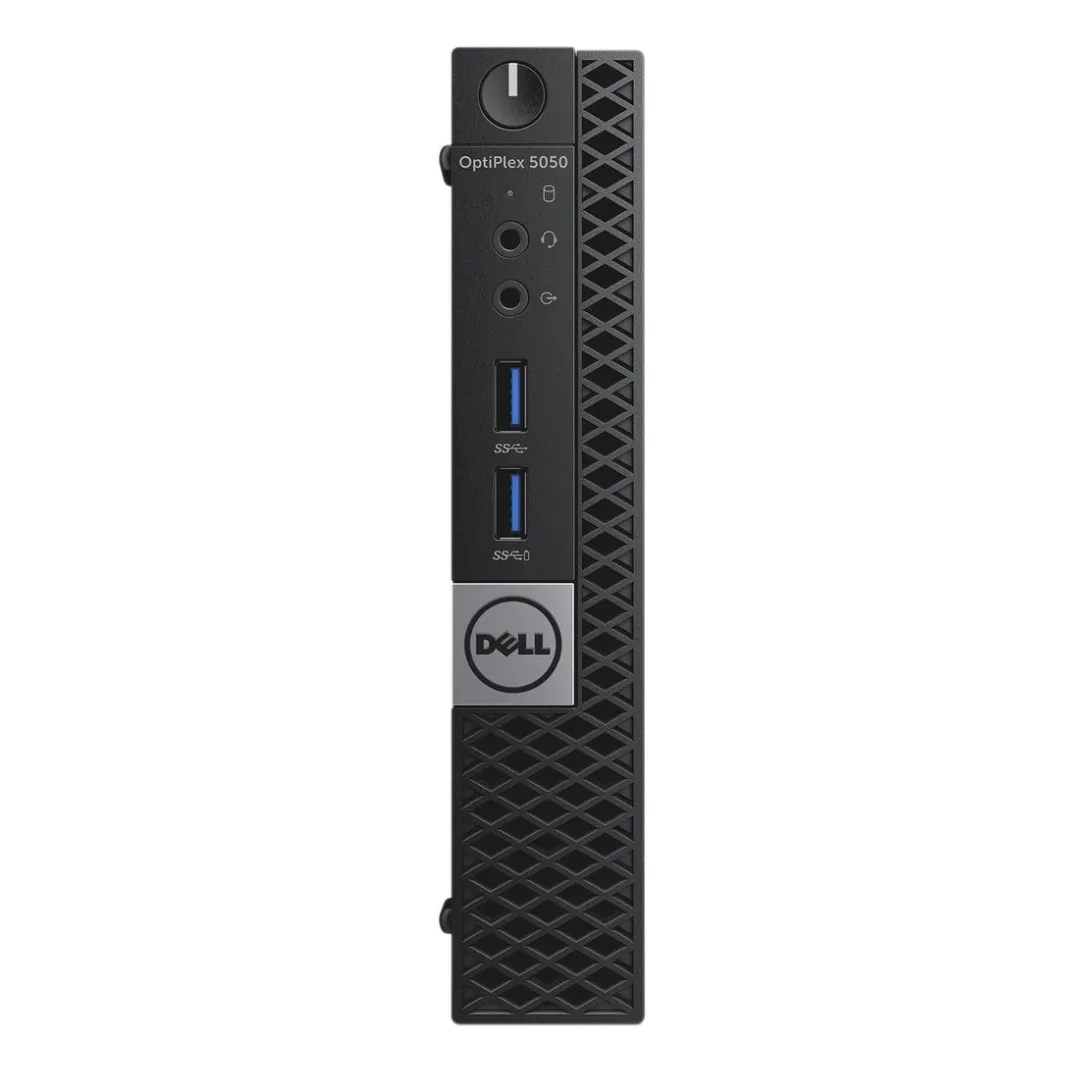 Dell OptiPlex 5050, Micro Desktop, Intel Core i7-6700T, 2.8GHz , 8GB RAM, 256GB SSD, Windows 10 Pro - Grade A Refurbished