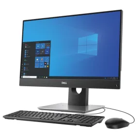 Dell OptiPlex 5490 All-In-One Desktop, 23.8", Intel Core i5-10210U, 1.60GHz, 12GB RAM, 1TB 256GB SSD, Windows 10 Home - Grade A Refurbished