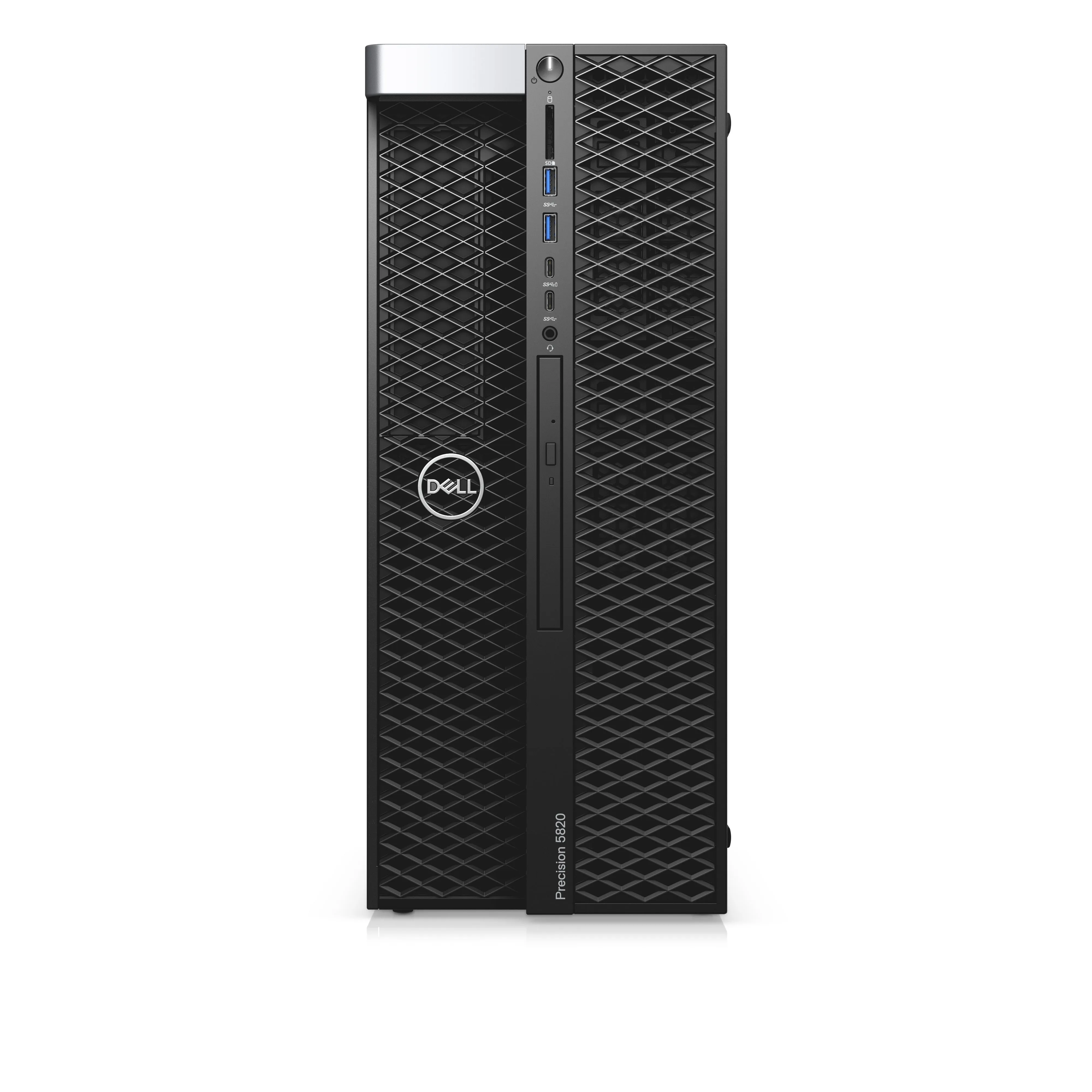 Dell Precision 5820 Micro Tower Desktop , Intel Xeon W-2123, 3.60GHz,16GB RAM, 1TB HDD, 256GB SSD, Win10P - SBR55 (Refurbished)