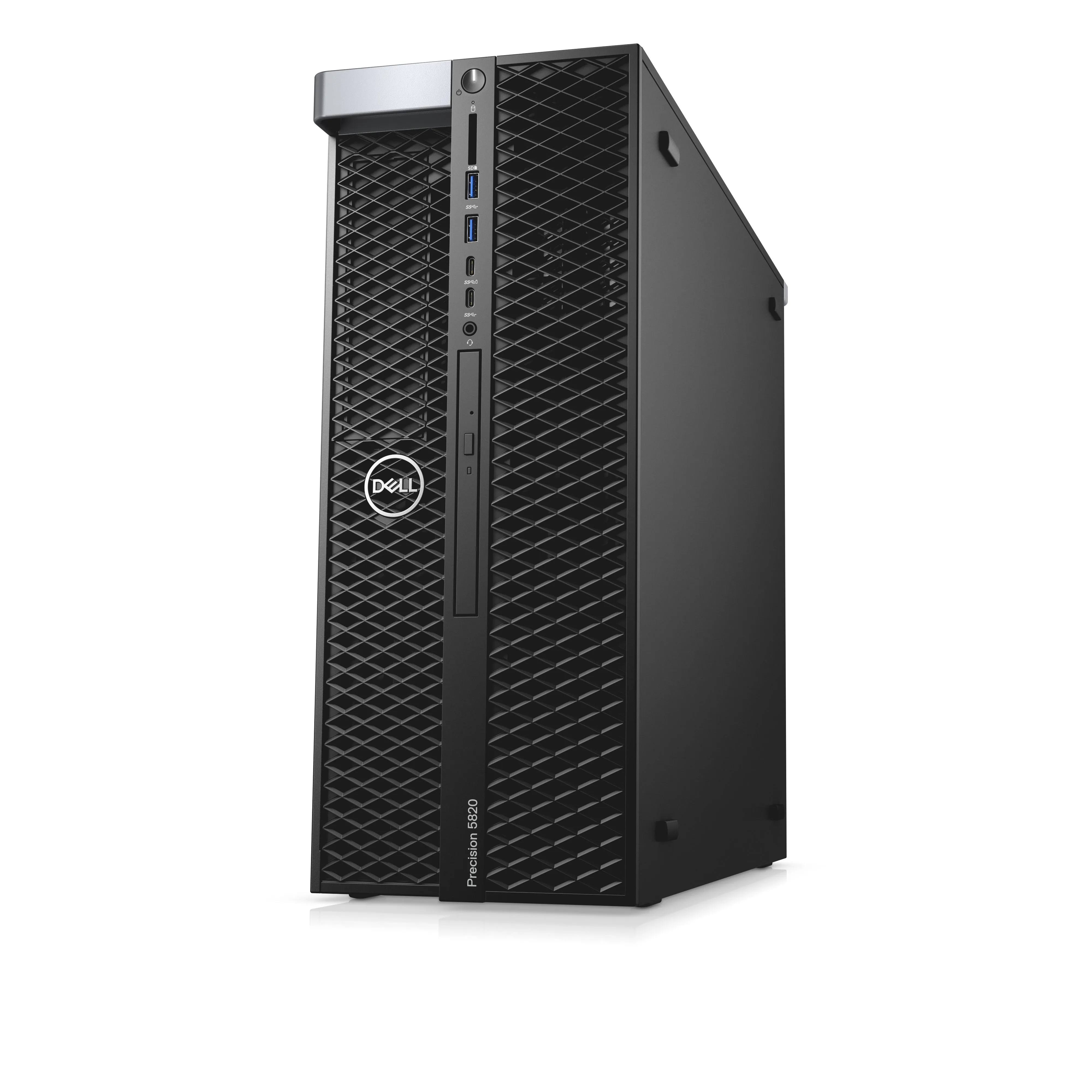 Dell Precision 5820 Micro Tower Desktop , Intel Xeon W-2123, 3.60GHz,16GB RAM, 1TB HDD, 256GB SSD, Win10P - SBR55 (Refurbished)