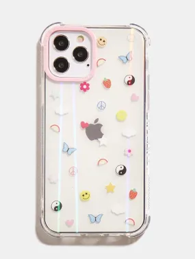 Ditsy Icon Shock iPhone Case