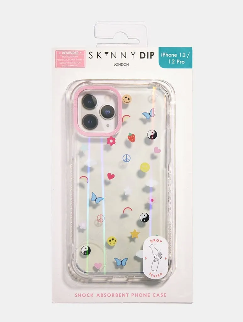 Ditsy Icon Shock iPhone Case