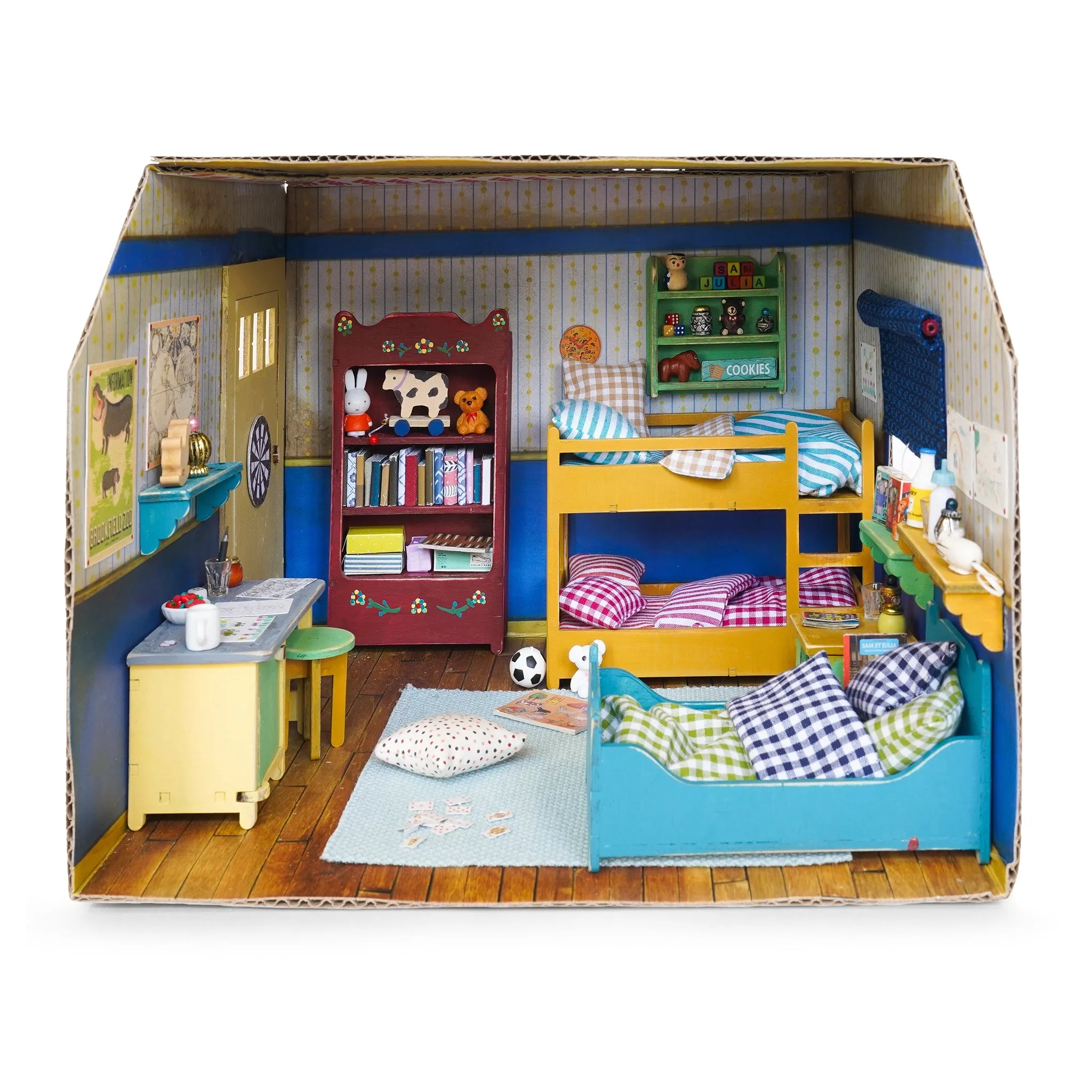 Dollhouse Furniture Kit - Kids Room (Scale 1:12)