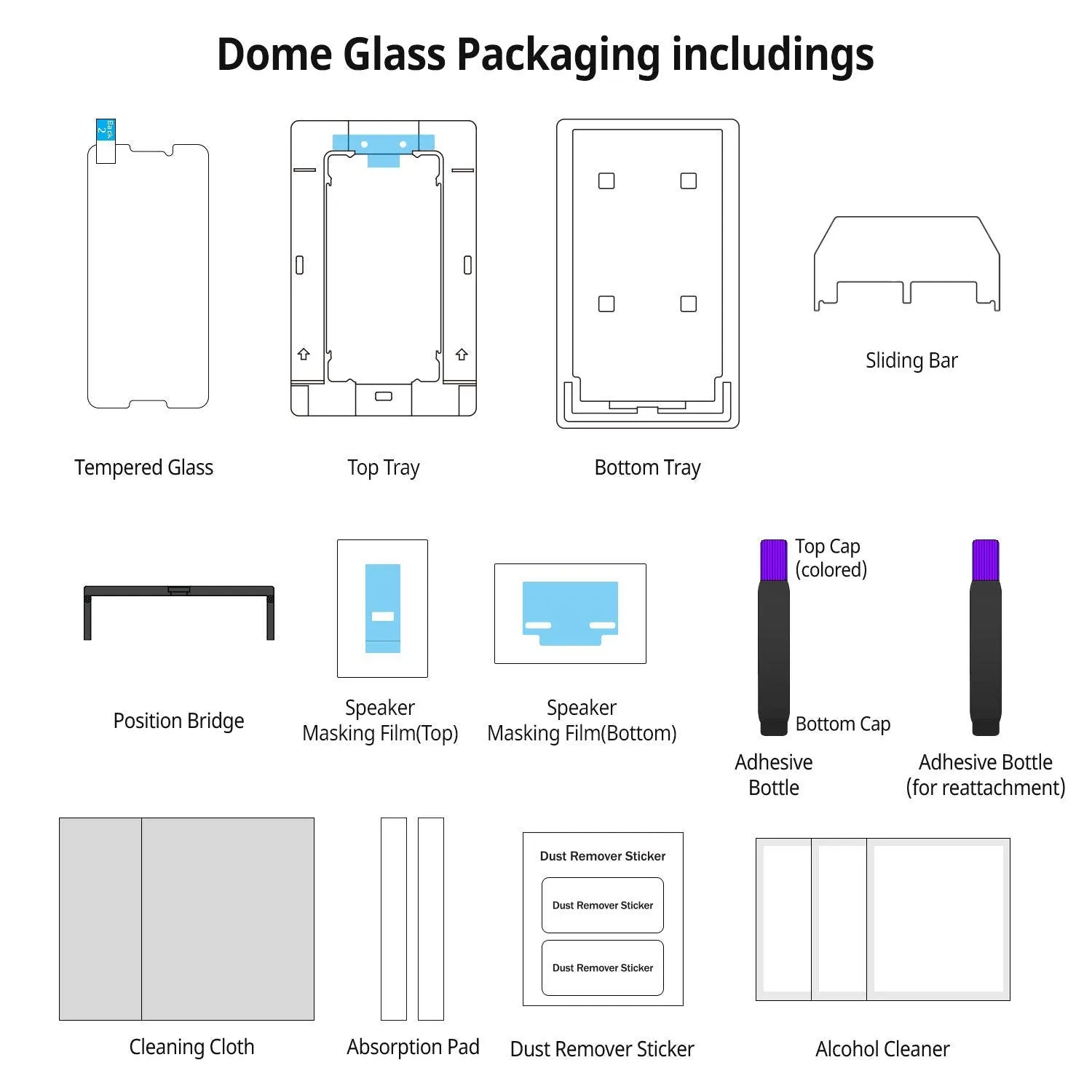 [Dome Glass] Google Pixel 3 Tempered Glass Screen Protector