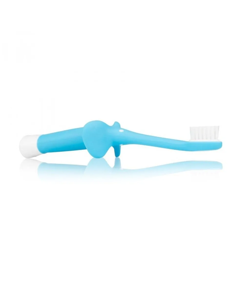 Dr.Brown's Infant-to-Toddler Toothbrush- Blue Elephant