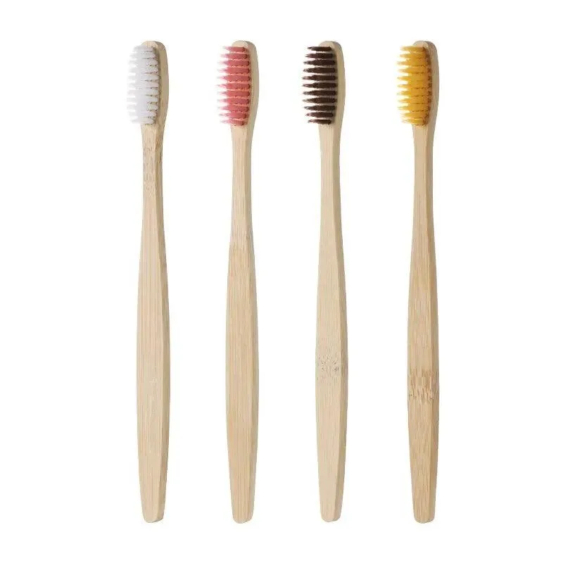 Eco-Friendly Bamboo Toothbrush Set for Gentle Oral Care and Fresh Cleaning