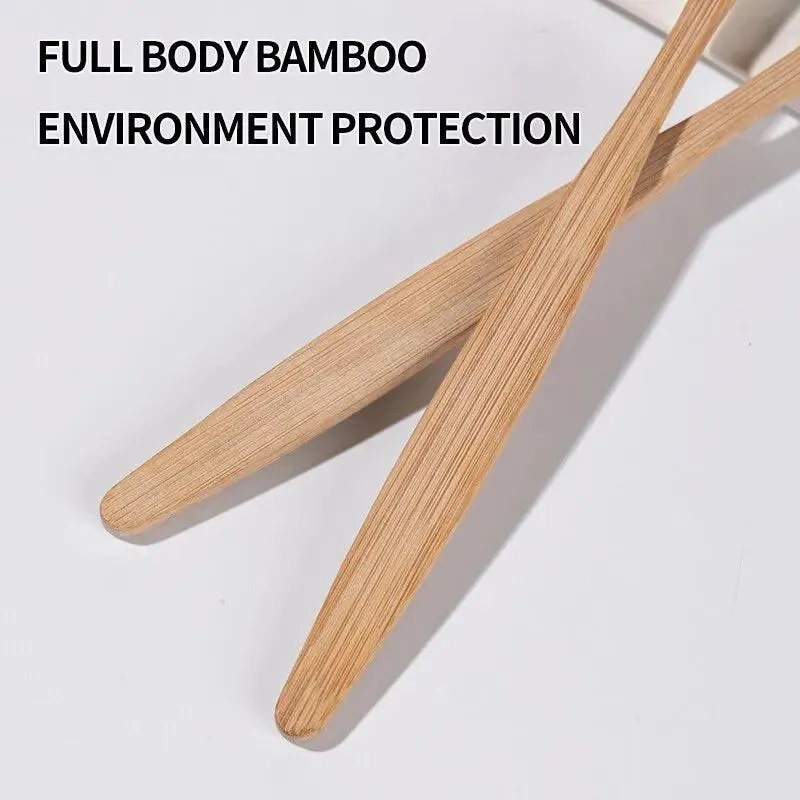 Eco-Friendly Bamboo Toothbrush Set for Gentle Oral Care and Fresh Cleaning