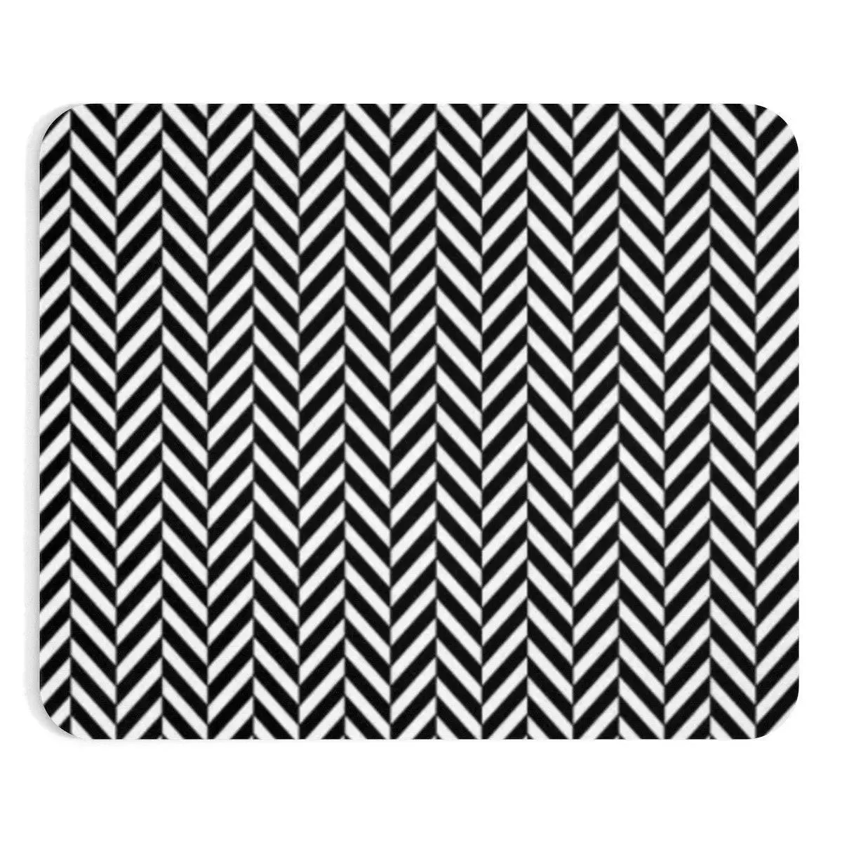 Elegant Herringbone Mouse Pad for a Stylish Workspace Upgrade