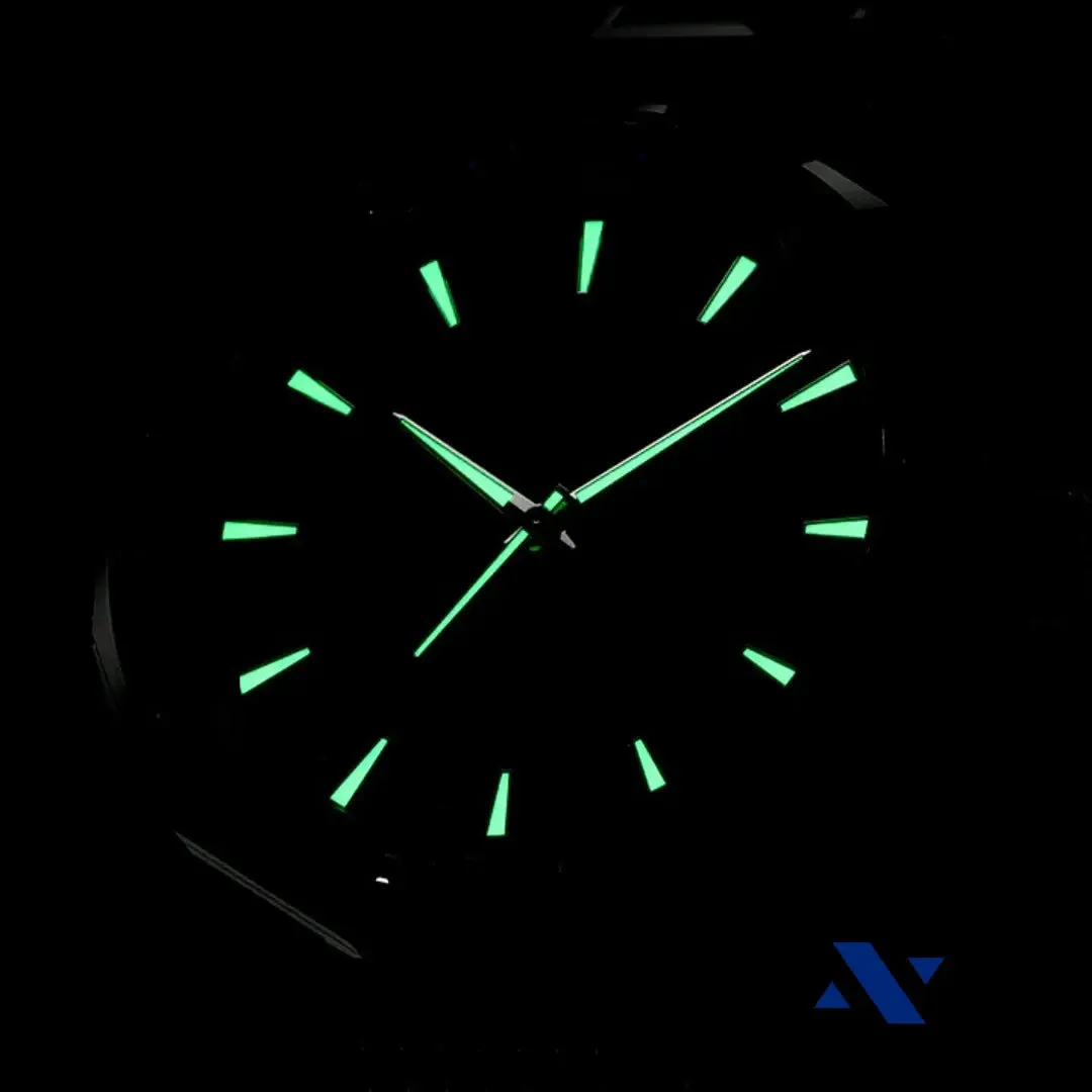 Elevate Link Maldives 42MM Unisex Watch In Black/Harbor Blue