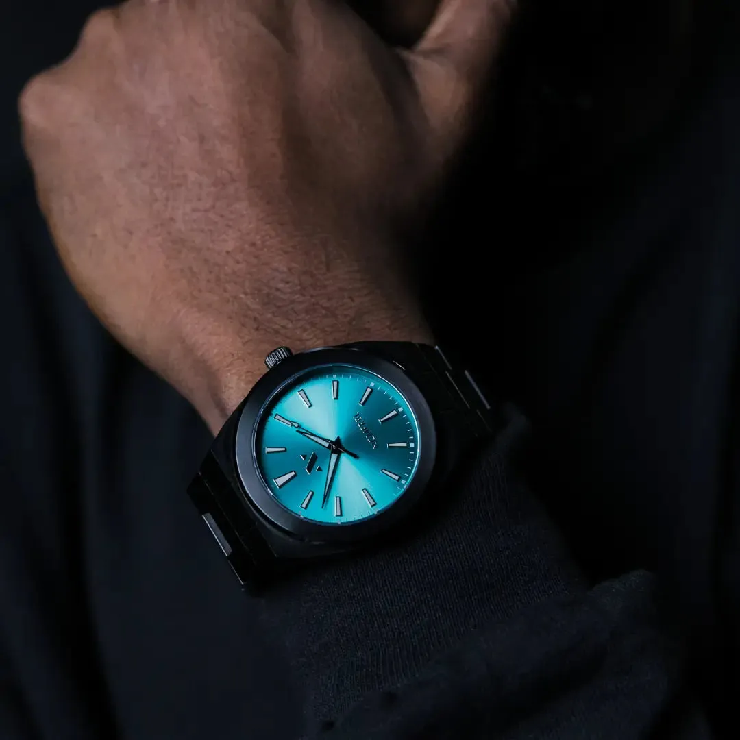 Elevate Link Maldives 42MM Unisex Watch In Black/Harbor Blue