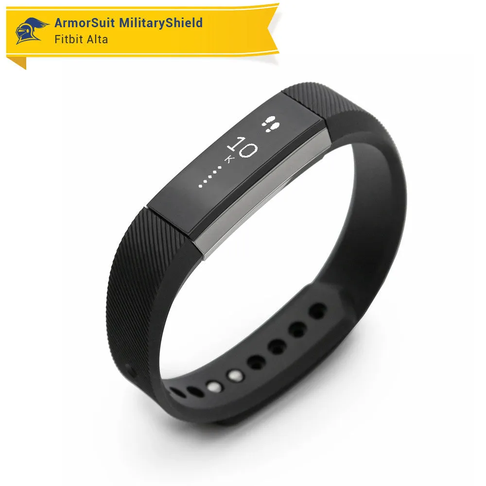 Fitbit Alta Screen Protector   Full Body Skin (Front & Back)