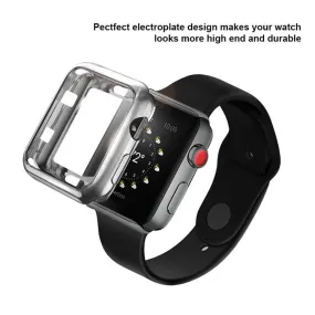 Flexible Case With Screen Protector For Apple Watch Multiple Colors Available