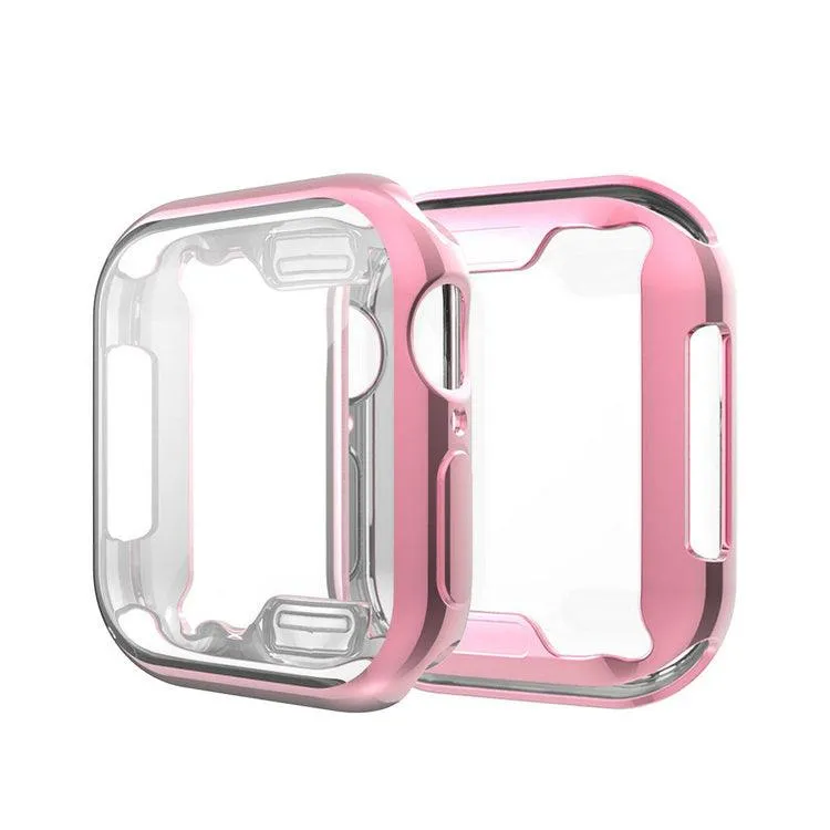 Flexible Case With Screen Protector For Apple Watch Multiple Colors Available