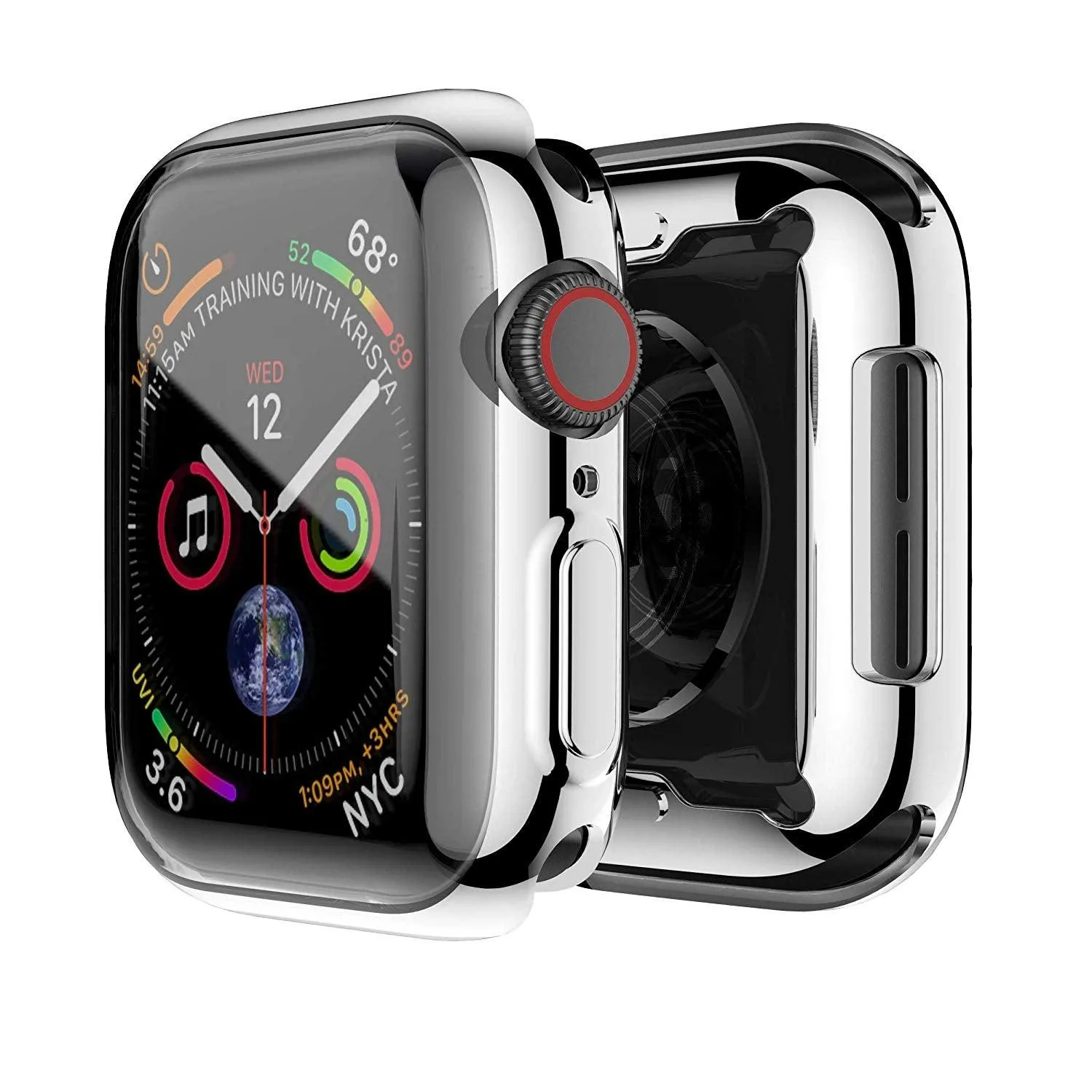 Flexible Case With Screen Protector For Apple Watch Multiple Colors Available