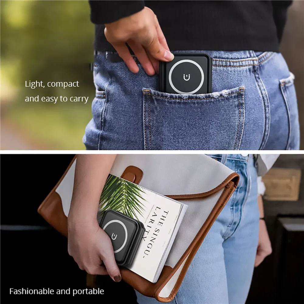 Foldable Wireless Charger for Apple/Smart Watch and iPhone/Smartphone