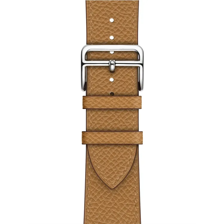 For Apple Watch 3 / 2 / 1 Generation 38mm Universal Leather Cross Band(Brown)