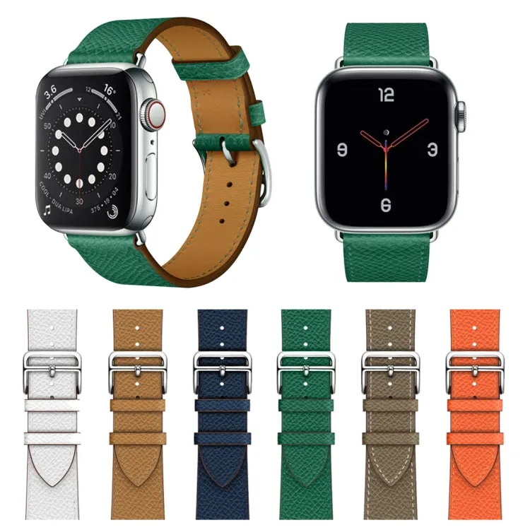 For Apple Watch 3 / 2 / 1 Generation 42mm Universal Leather Cross Band(Gray)