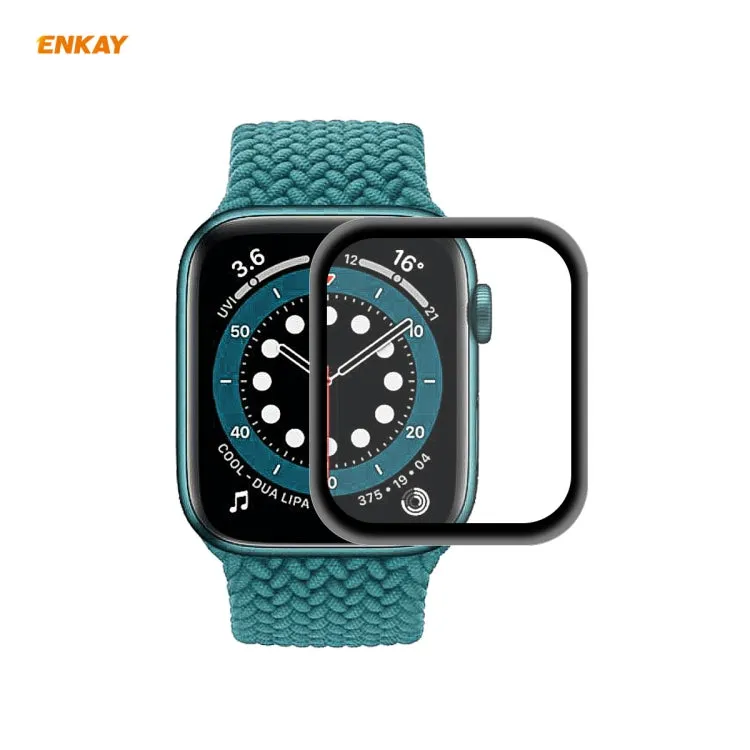 For Apple Watch 6/5/4/SE 40mm ENKAY Hat-Prince 3D Full Screen Soft PC Edge   PMMA HD Screen Protector Film